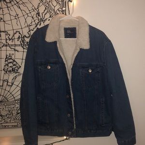 SUNRISE KINGDOM SHERPA DENIM JACKET